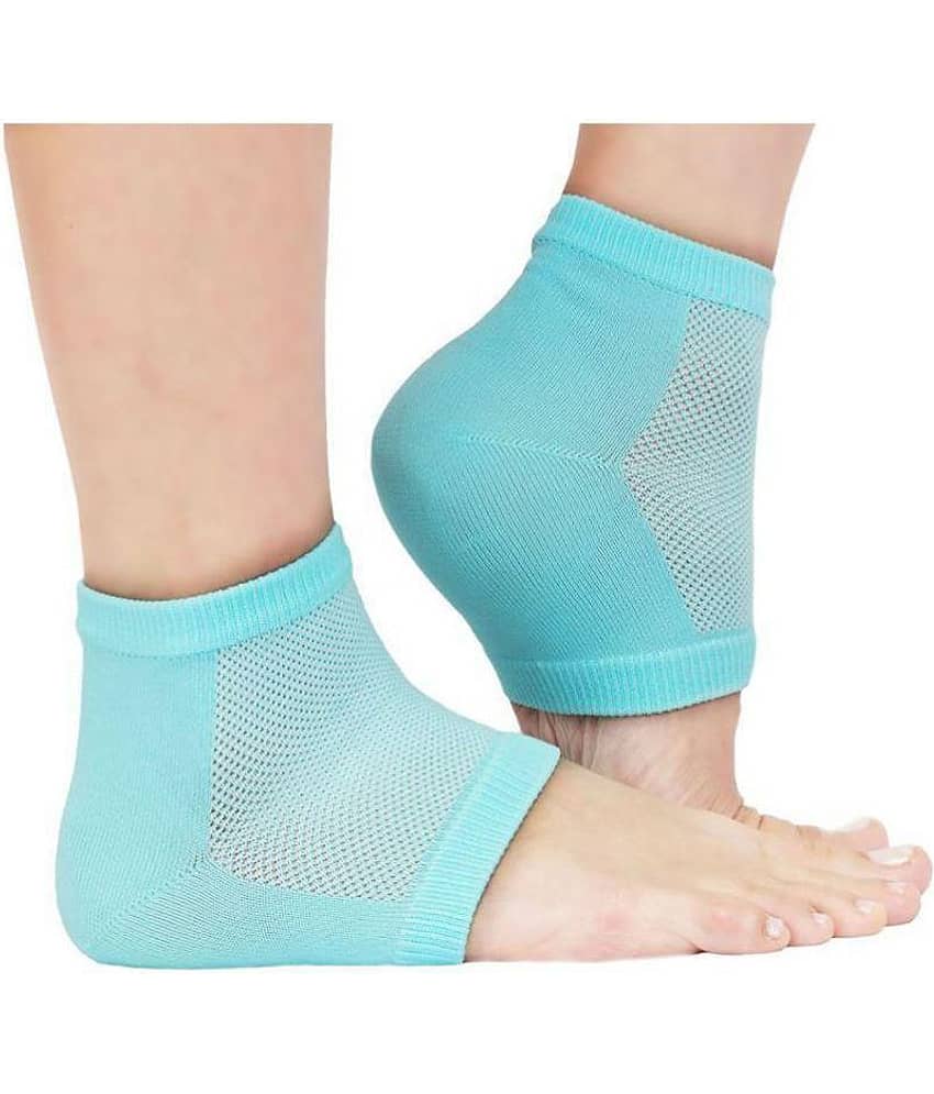 9 UINE Silicone Gel Heel Socks With Gel Pad Foot Protector Free Size view 2