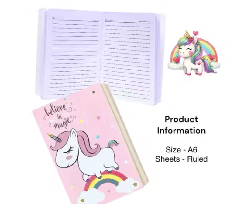 Unicorn School Stationery Gift Set – 15 Pieces Combo Pack for Girls & Students view 2
