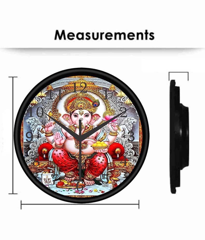 KP CRAFT Circular Analog Wall Clock view 2