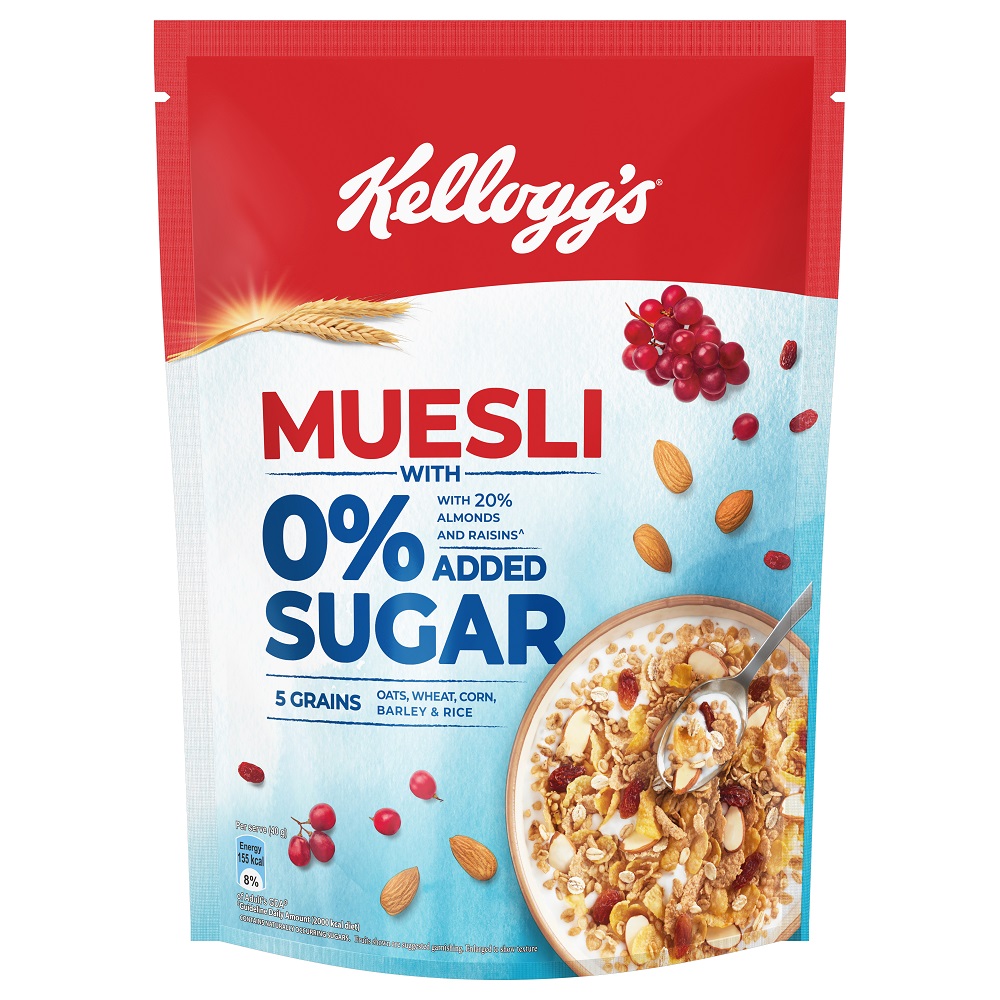 Kellogg's Muesli Sugar Free 500Gm