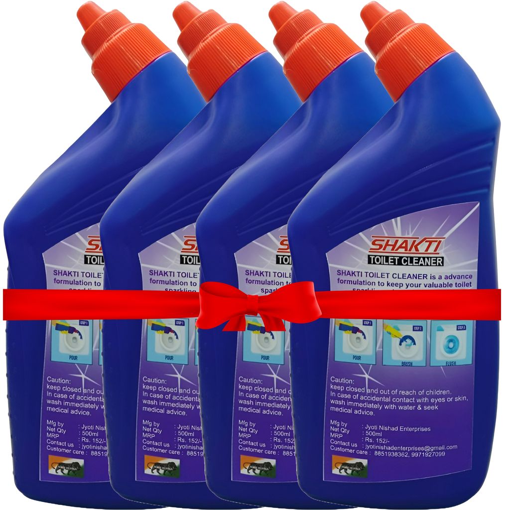 Shakti Toilet Cleaner 500 Ml - 4 Pcs Combo view 2