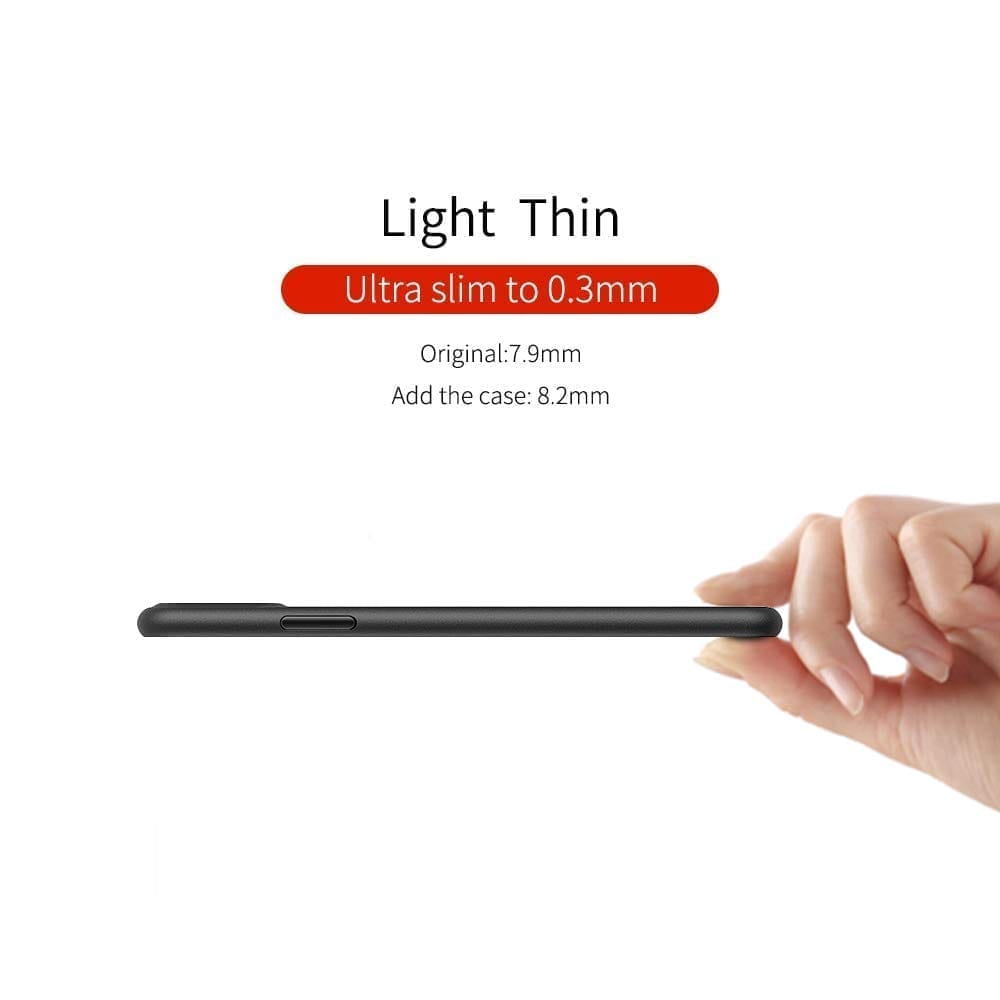 Memumi Slim Series Ultra Thin Back Cover for Apple iPhone 11 Pro Max 0.3 mm Thin,Trans-Black-(6.5") view 2