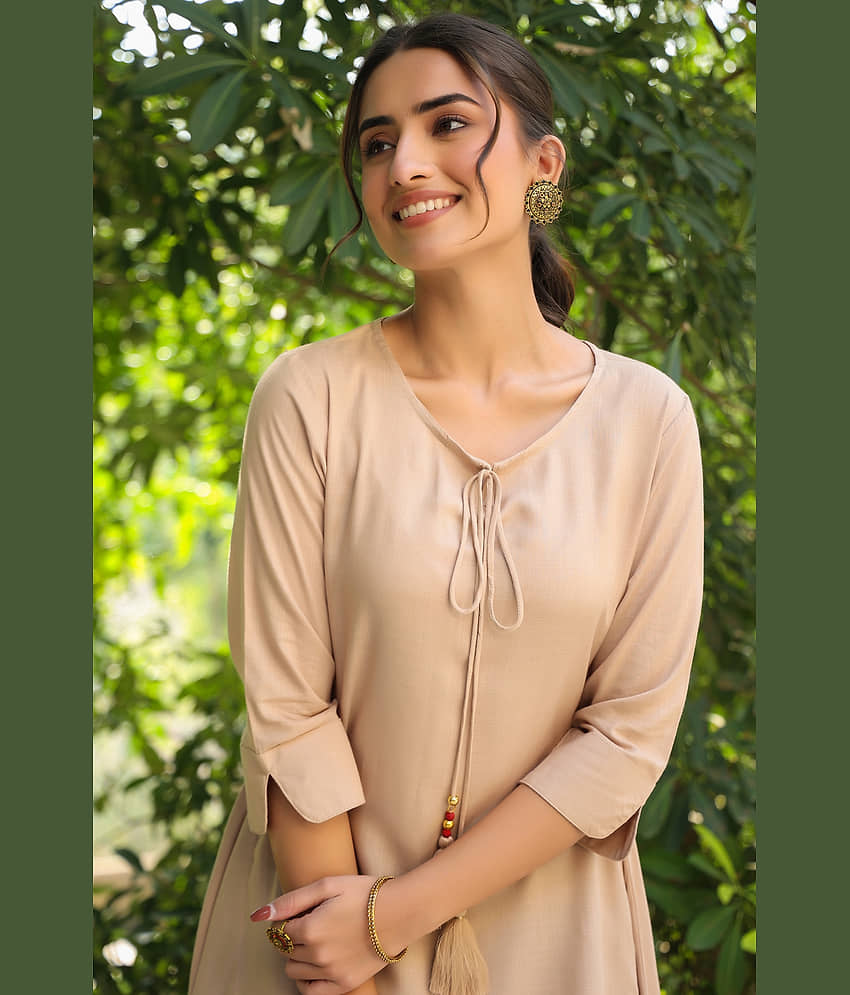 Rayon Short Kurti For Women (Pack of 1) view 2