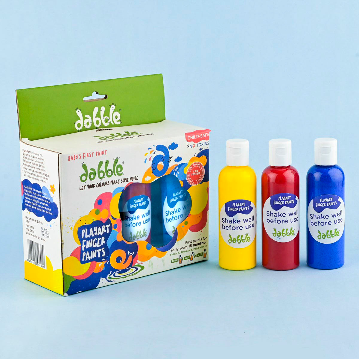 Dabble Finger Paints For Toddlers view 2