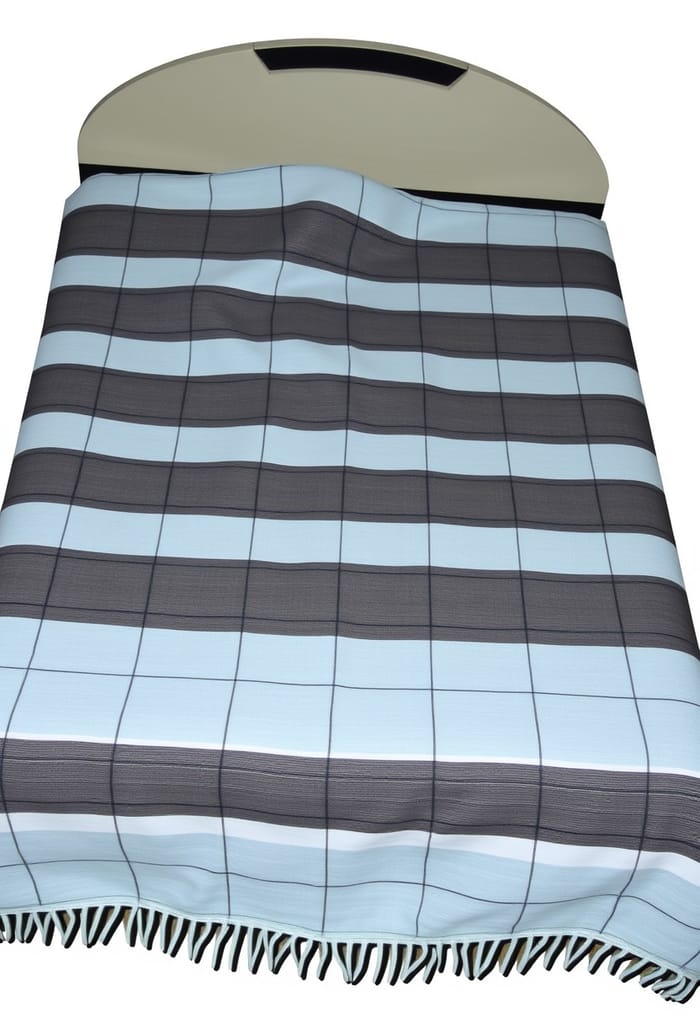 Cotton Bed Sheet Double 7.5 ft X 9 ft for Home view 2
