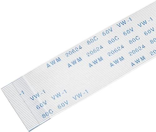 34 Pin 1mm Pitch 100mm Same Side Connection FFC Ribbon Flexible Flat Cable view 2