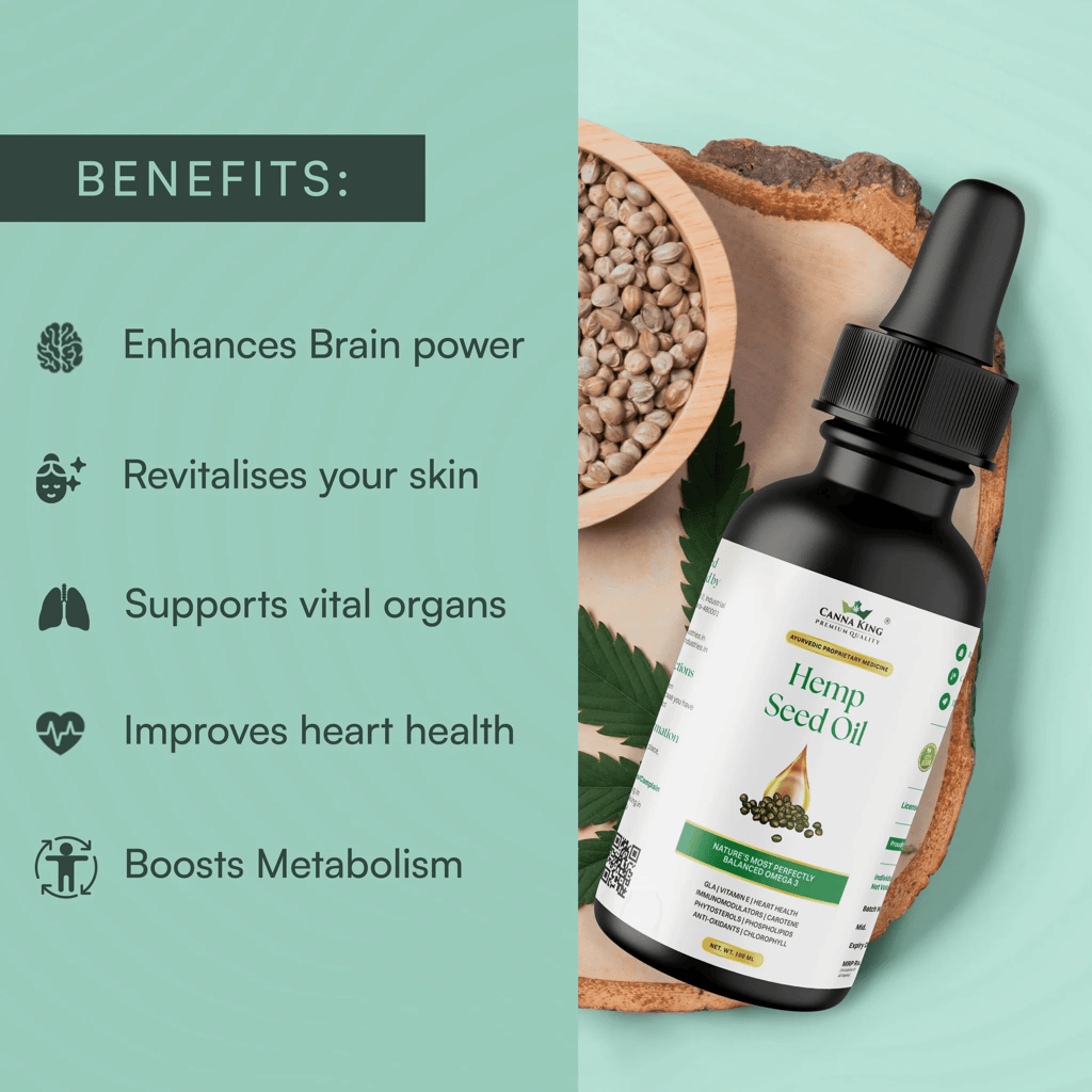 Cannaking Hemp Seed Oil view 2