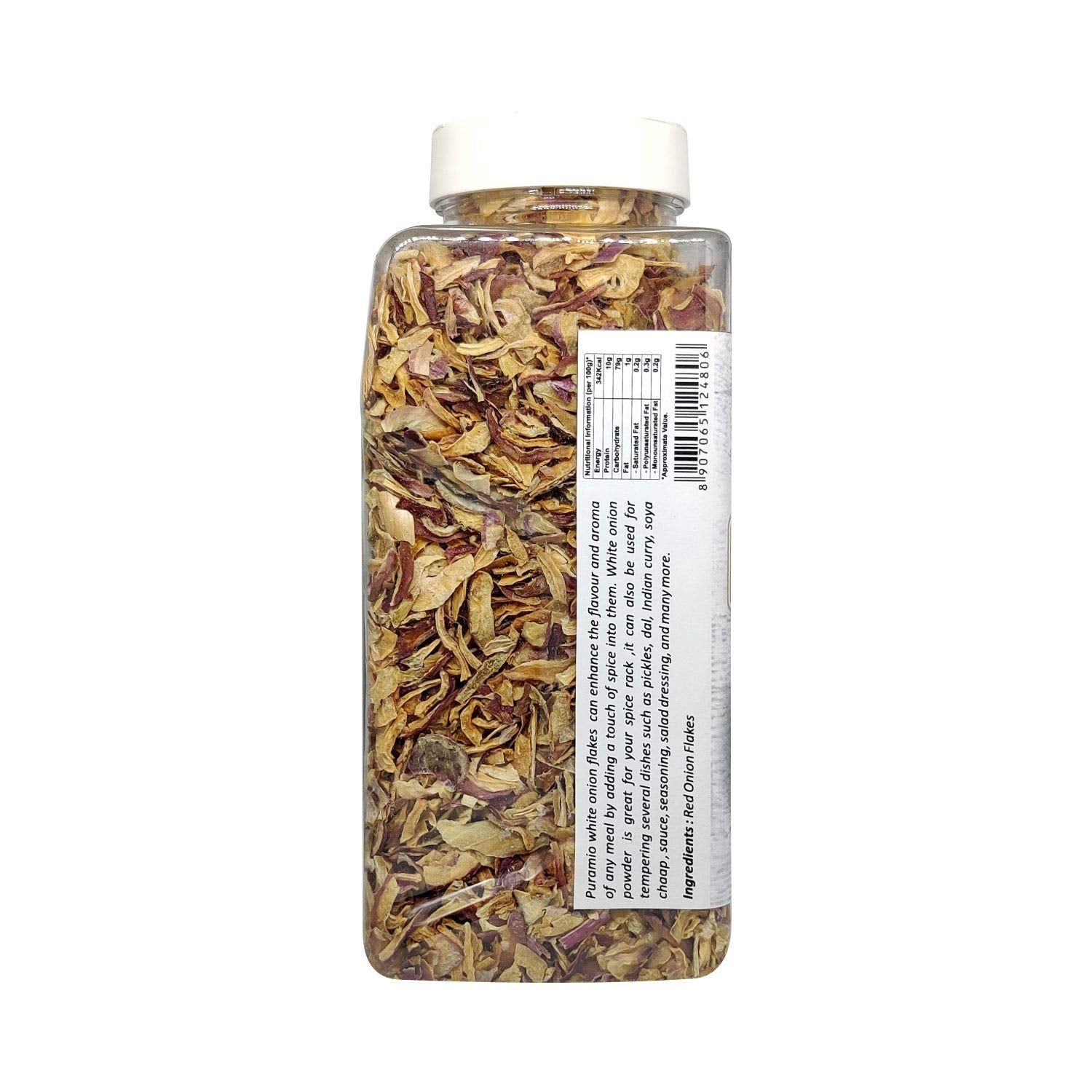 Puramio Red Onion Flakes, 200 gm view 2