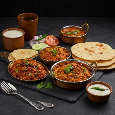 Andhra Carrier Meal Serves 4