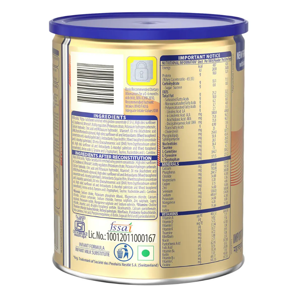 Nestle S-26 Gold Powder (Stage 1) 400 Gms view 2