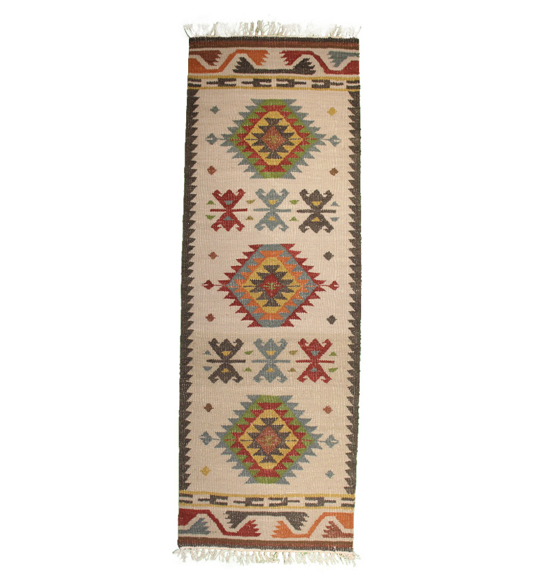 Handcrafted Wollen Panja Dari Floor Runner view 2