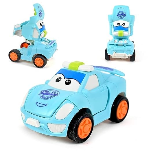 pack of 1- Mini Transforming Car to Robot Toys view 2