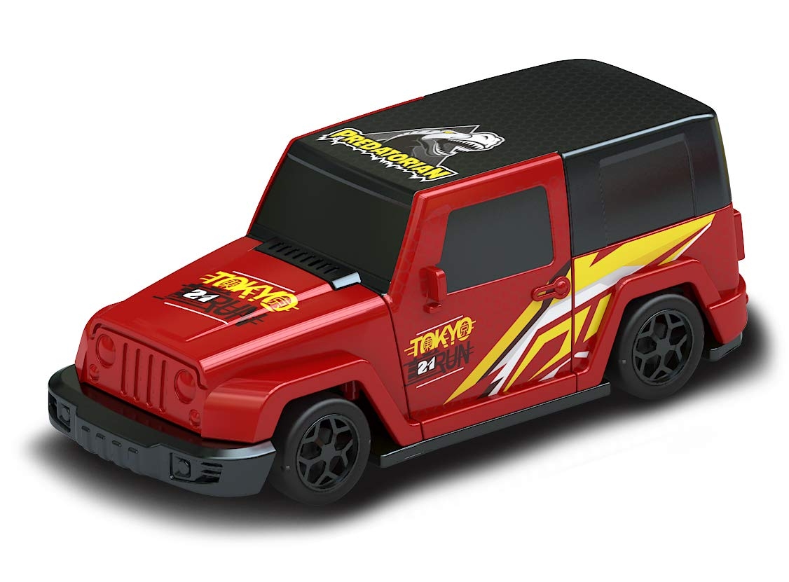 Crash'ems Predatorian Pull Back Car For Kids 3 Years and Above view 2