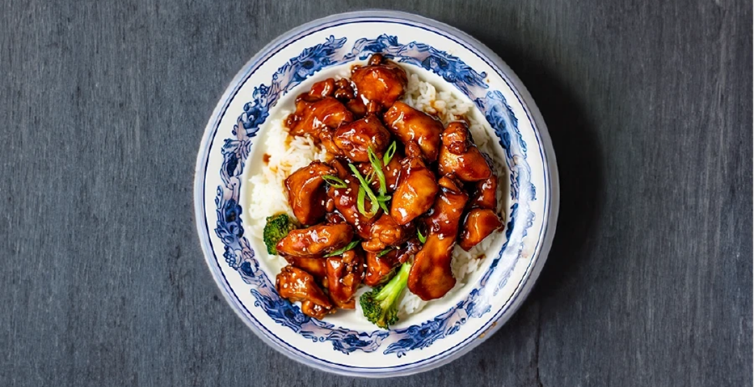 Teriyaki chicken bites
