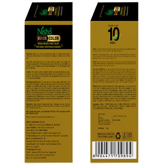Nisha Quick Color , Natural Black view 2
