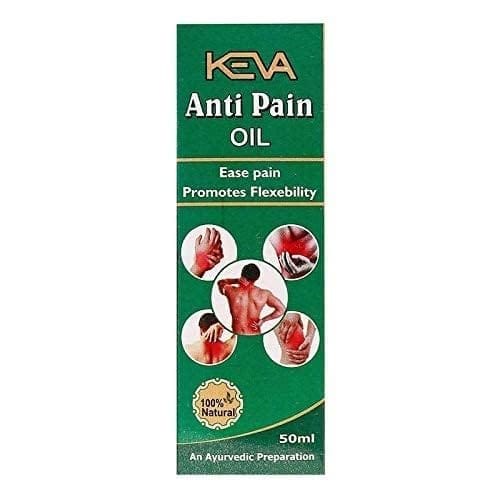 KEVA Anti Pain oil | 100% Natural and Ayurvedic Preparation Product with Ease Pain Promotes Flexebility - 50 ml (Pack of 4) view 2