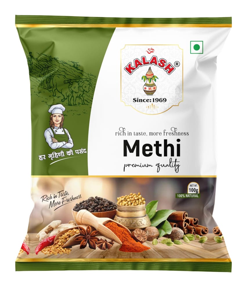 Kalash Methi | Fennuegreek Seeds 100gm