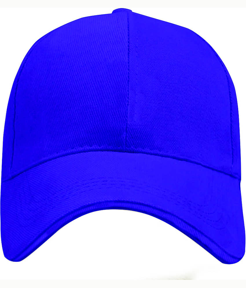 Babji Pack of 1 Cotton Men's Cap ( Blue ) view 2