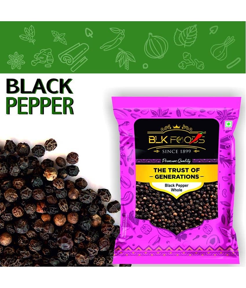 BLK FOODS _Select Black Pepper Whole (Kali Mirch Sabut) 400g 400 gm view 2