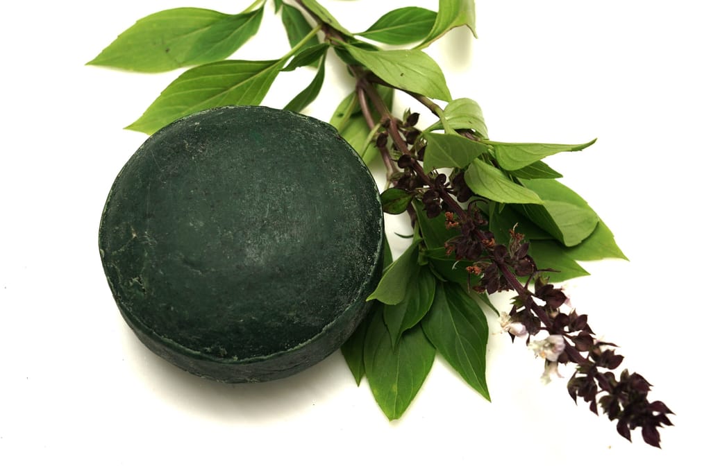 4 Natural & Ayurvedic Handmade Tulsi Soaps for all skin types view 2