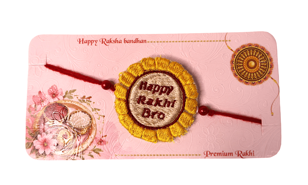 Rakhi Embroidered Thread Rakhi for Brother view 2