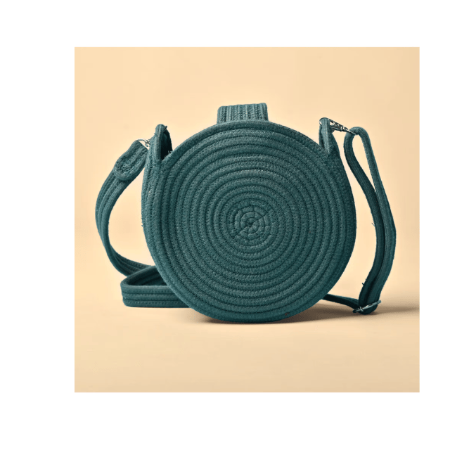 Green & Round Sling Bag view 2