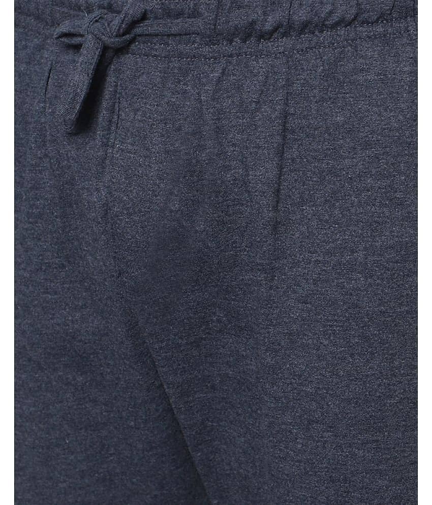 Avoq - Navy Cotton Blend Men's Joggers ( Pack of 1 ) view 2