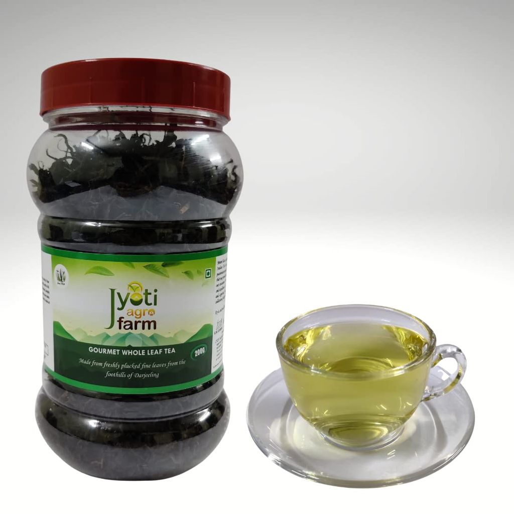Premium Natural Green Tea | Exotic Virgin | From the foothills of Darjeeling | Jyoti Agro Farm 200g pack | MINTRI TEA view 2