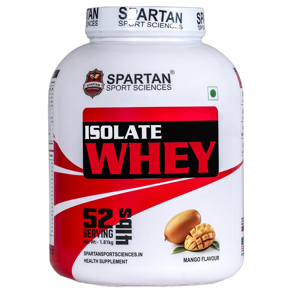 SPARTAN SPORT SCIENCES Isolate Whey Protein Powder Supplement with 28g Protein, 13g EAA, 6g BCAA, 4g Glutamic Acid for Men & Women view 2