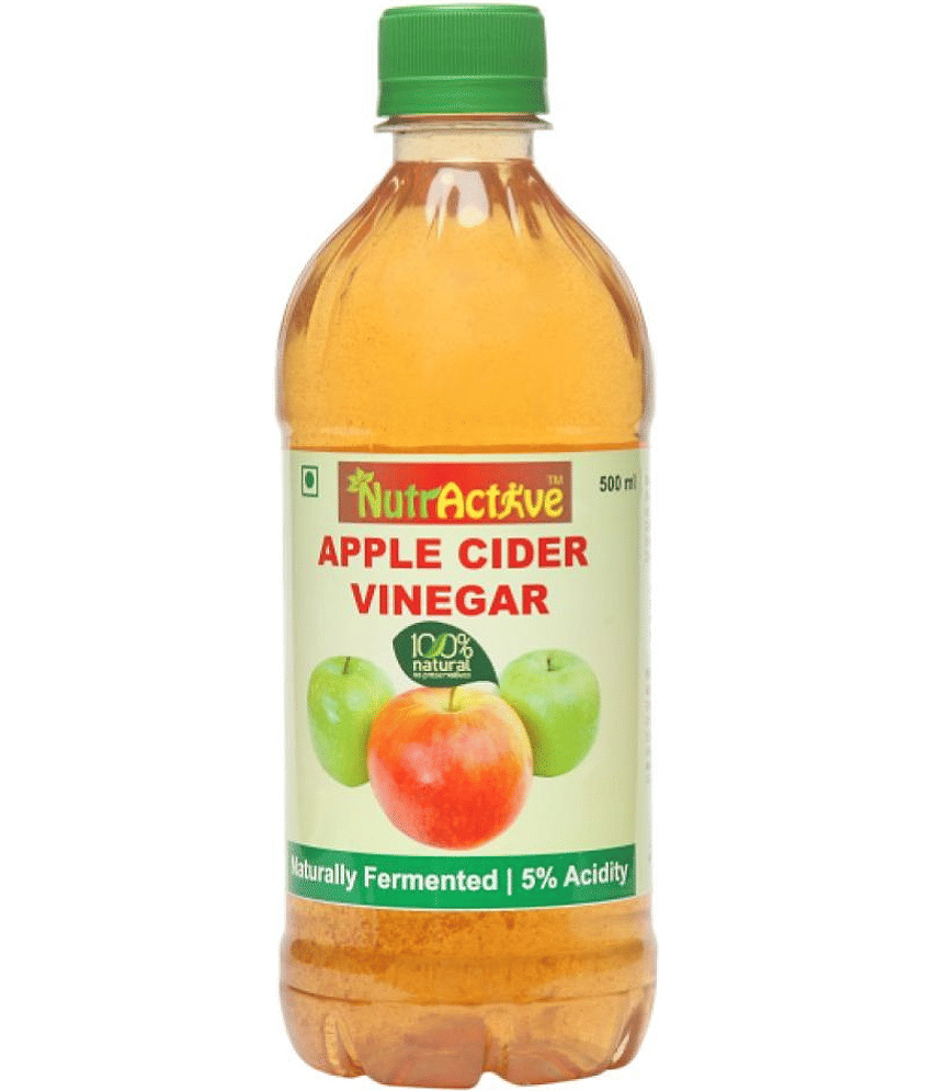NutrActive Filtered Apple Cider Vinegar 1500 ml Unflavoured Pack of 3 view 2