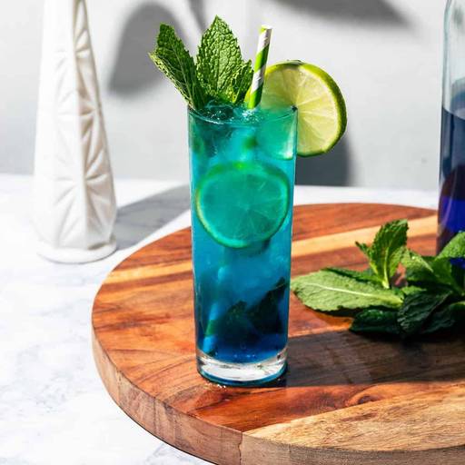 Blue Lagoon Mojito