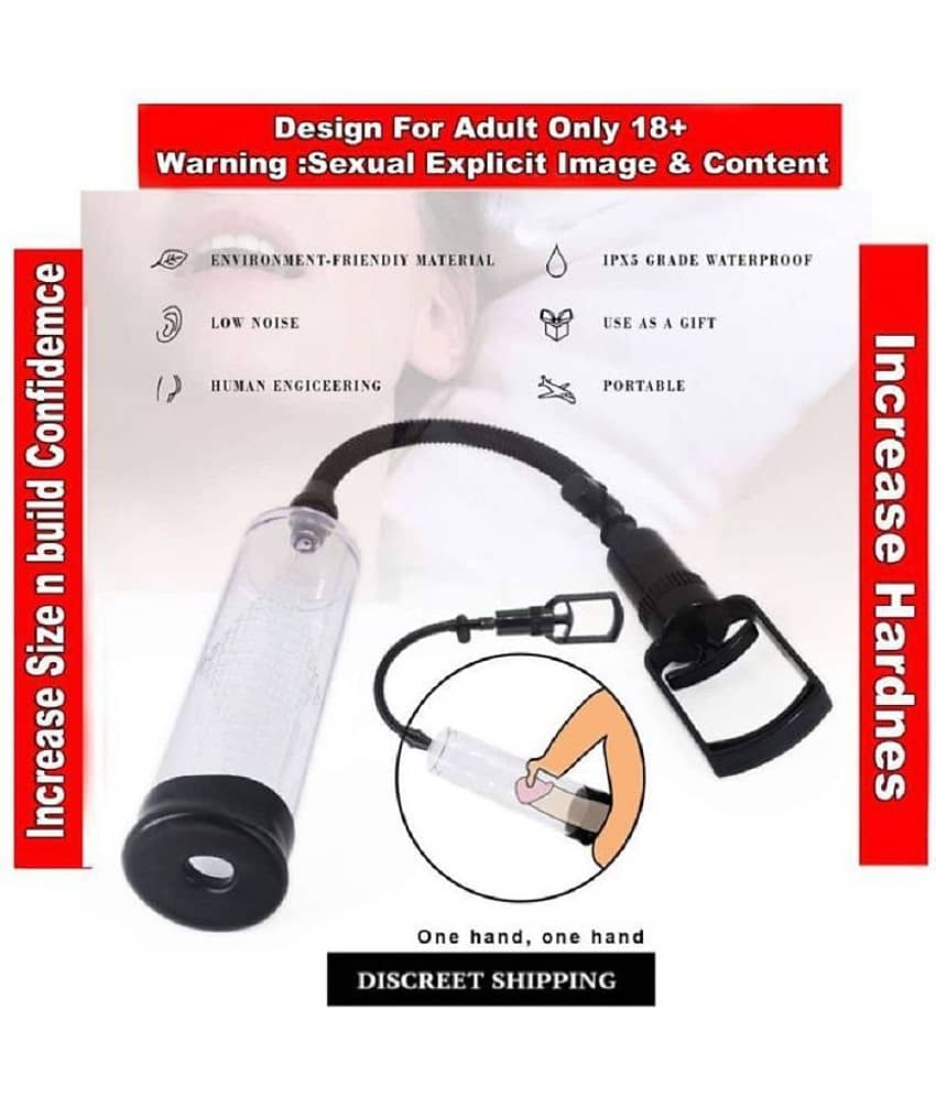 PENIS VACCUM MANUAL POWER PUMP - MALE ENHANCEMENT ENLARGER PUMP FOR MEN view 2