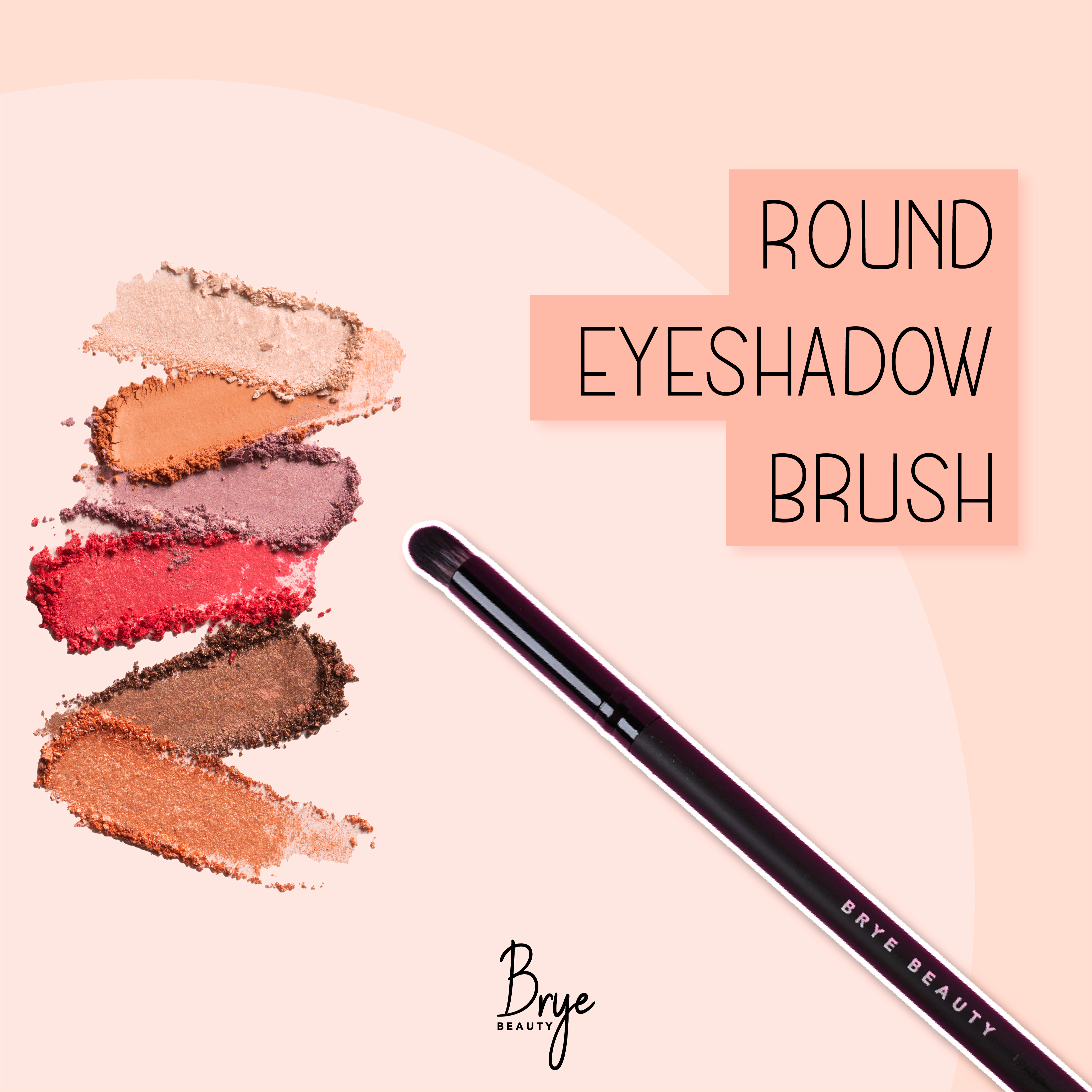 Brye Beauty Round Eyeshadow Brush