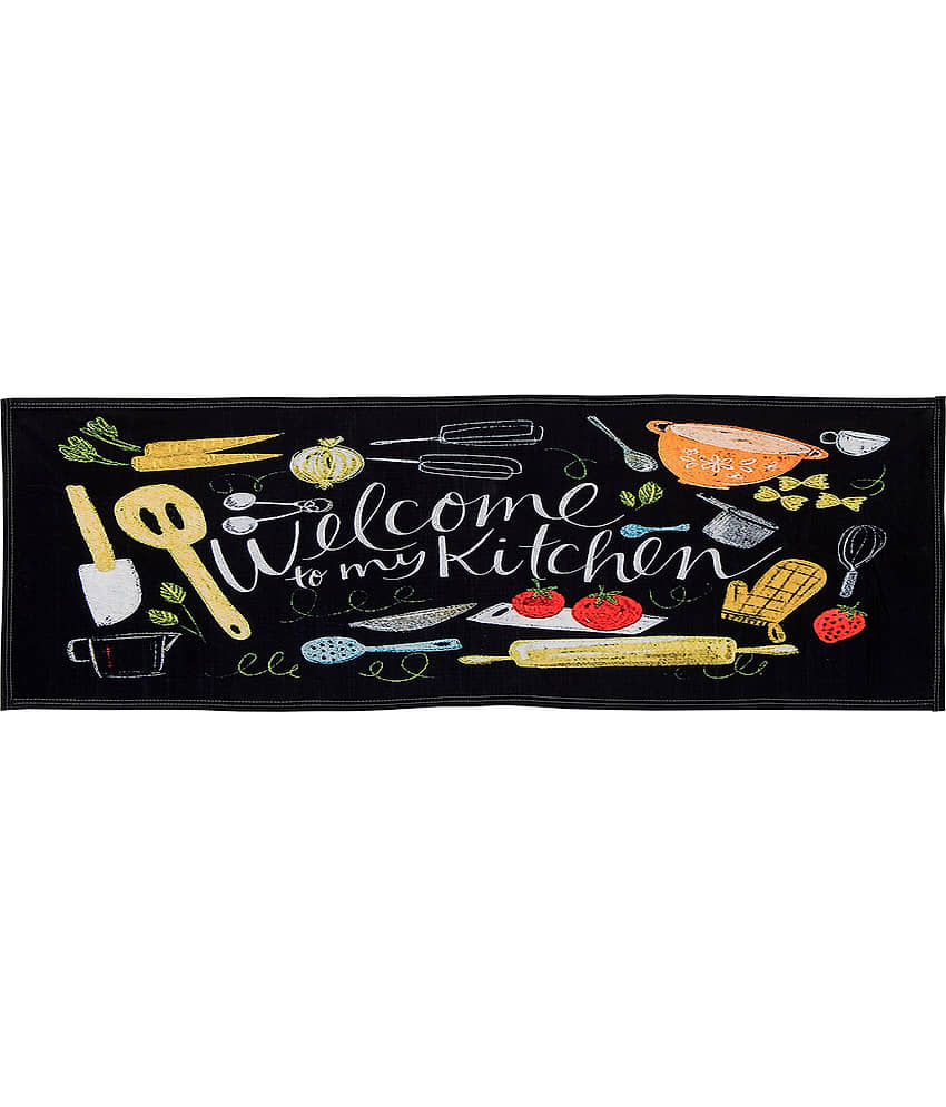 Aazeem Multi Runner Set of 2 Polyester Abstract Other Sizes Ft view 2