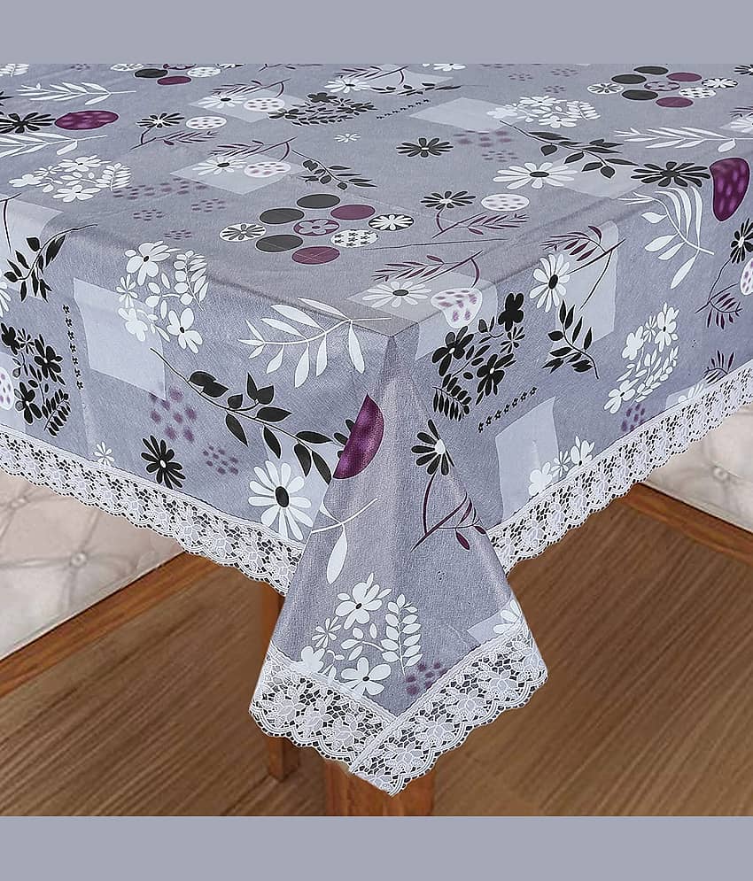 Revexo Printed PVC 4 Seater Rectangle Table Cover ( 60 x 40 ) cm Pack of 1 Multi view 2