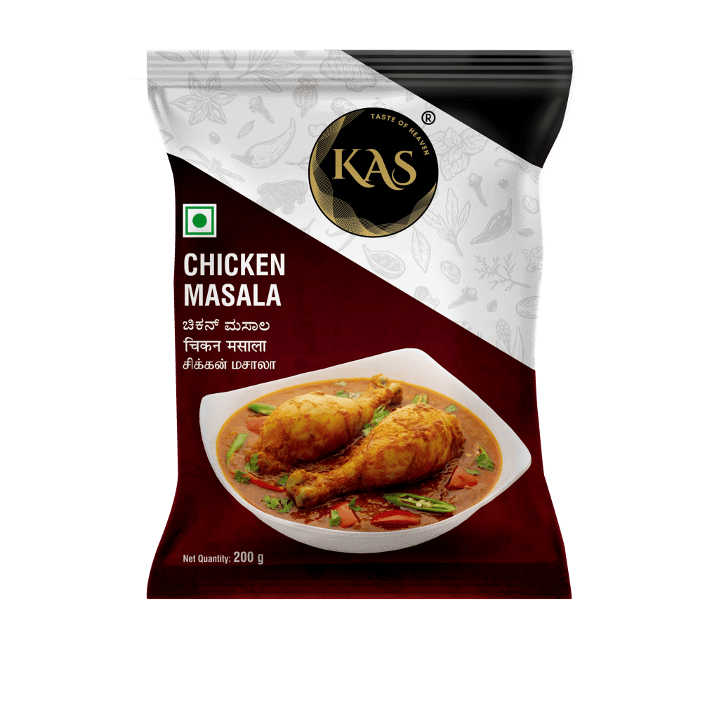 KAS Chicken Masala - Authentic Indian Spice Blend - 200g