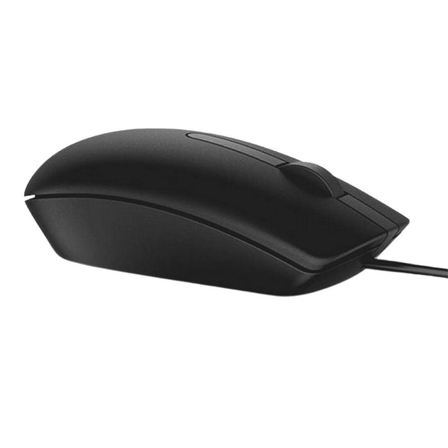 Dell Computer Mouse | MS116 | Wired Optical Mouse | 1000DPI | LED Tracking | Scrolling Wheel | Plug and Play view 2