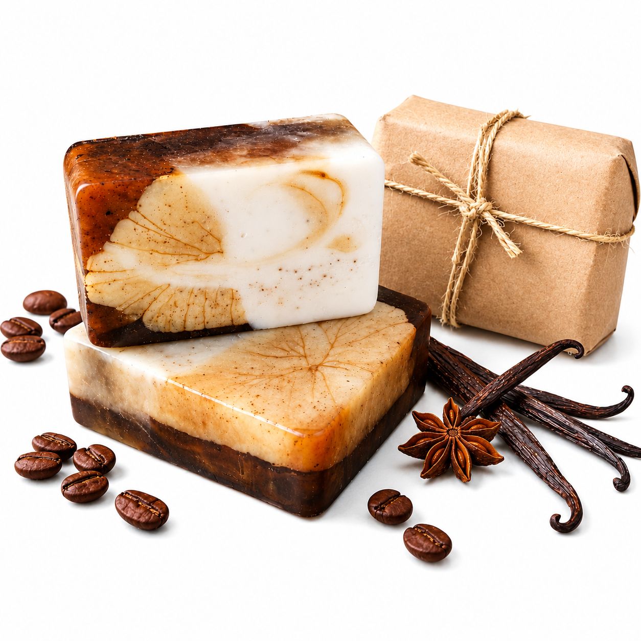 MisRiyaa Coffee Vanilla Soap - 125g