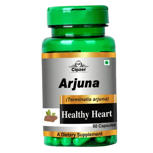 Cipzer Arjuna (30 Capsules): Potent Ayurvedic Cardiotonic for a Strong, Healthy Heart & Optimal Circulation