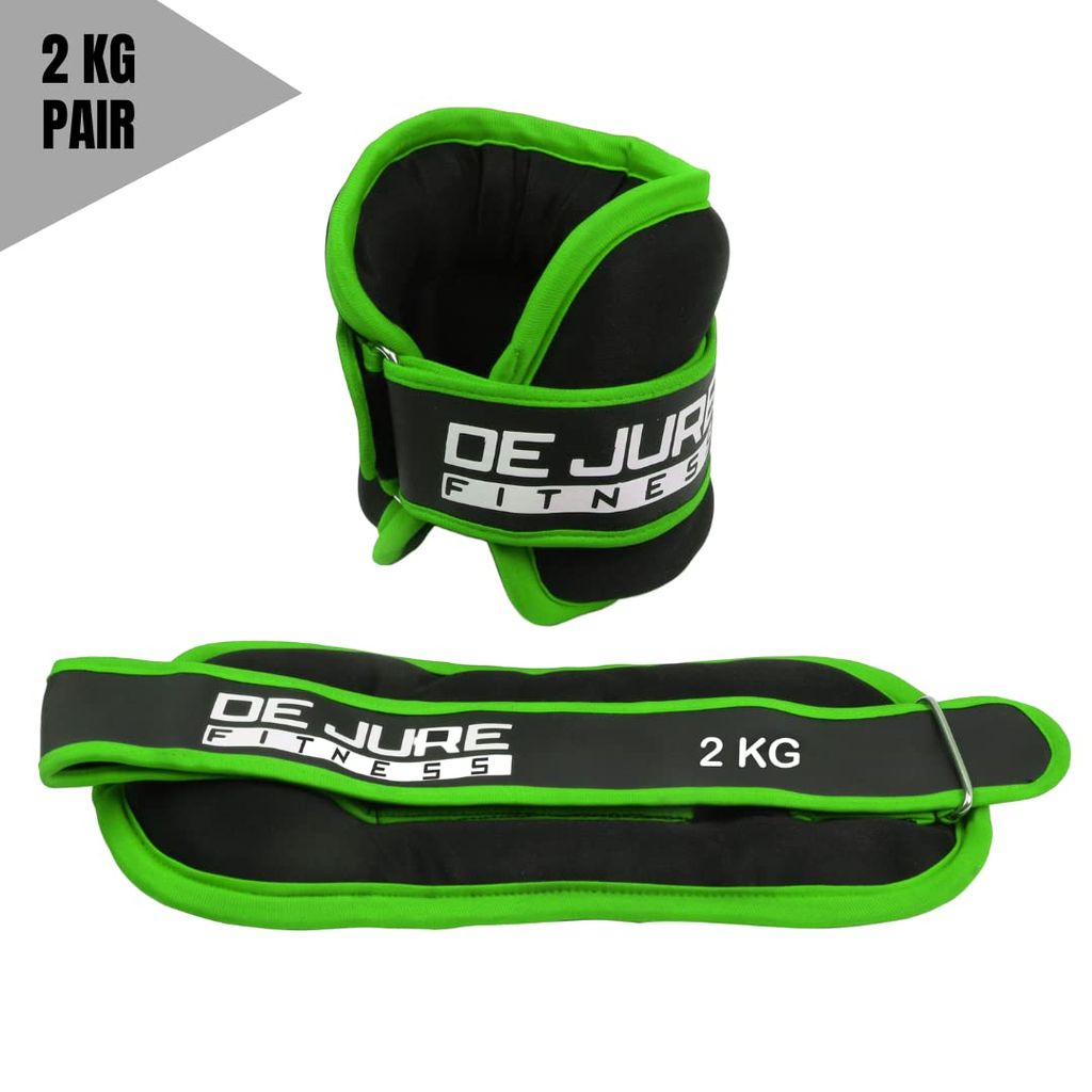 DE JURE FITNESS Ankle & Wrist Weight Set, Adjustable Strap view 2