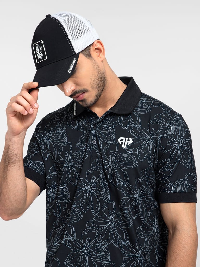 AH Pro Golf Cap - Black Unisex - Snapback view 2