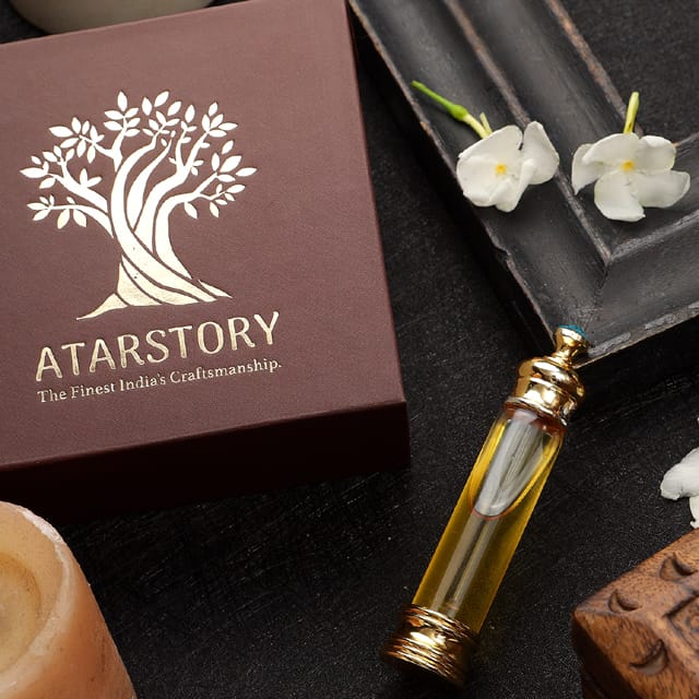 ATARSTORY Qamar Oudh Best Attar Alcohol Free Roll On for Daily use | Long Lasting Fragrance | Ittar Oudh for Men and Women - 12ml view 2