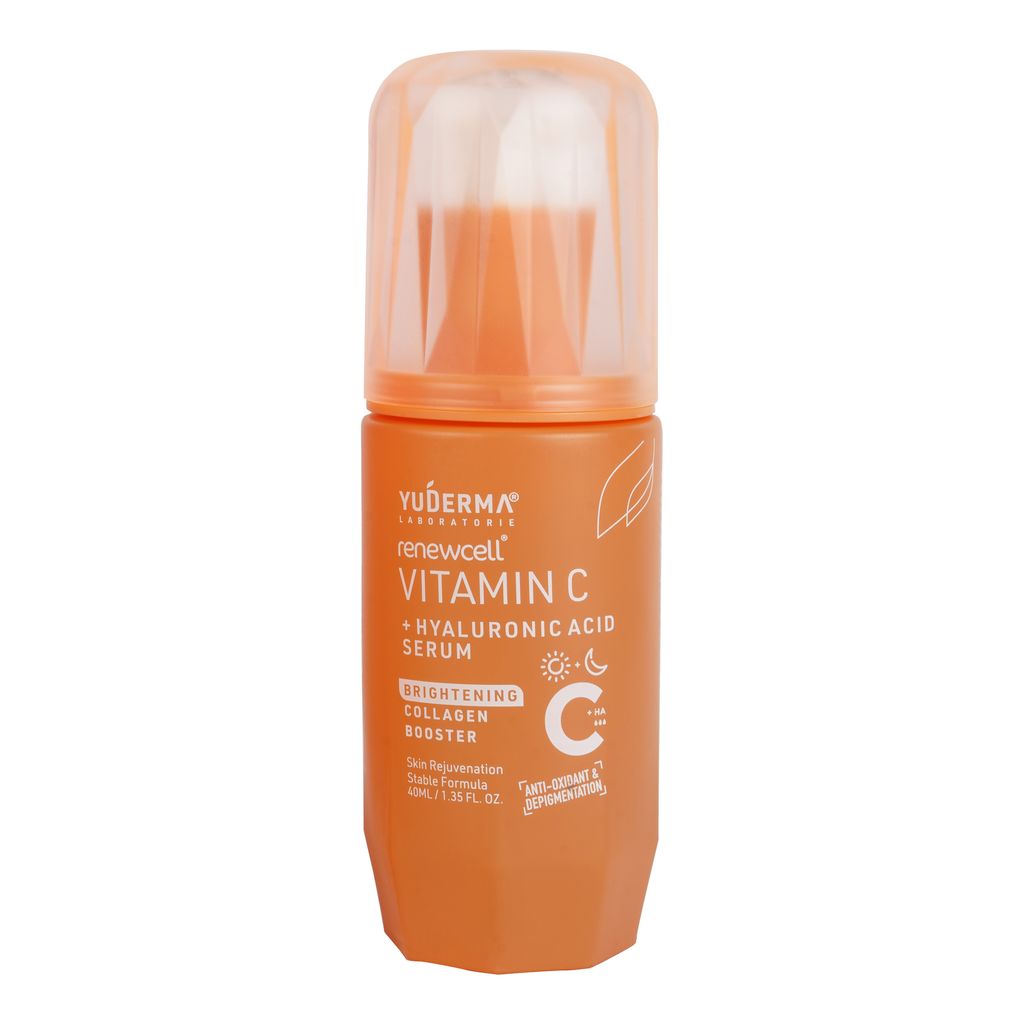 Yuderma Renewcell Vitamin C + Hyaluronic Acid Serum | 20% Vitamin C | 40ml view 2