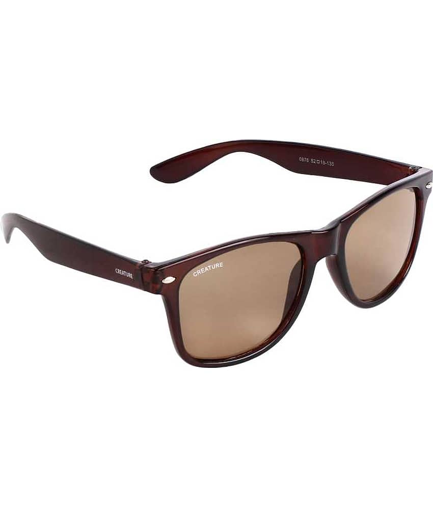 Creature - Brown Square Pack of 1 Sunglasses view 2