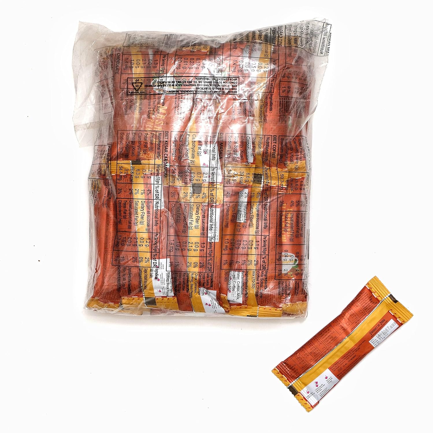 INDICUP Masala Tea Premix, Pack of 50 Sachets view 2