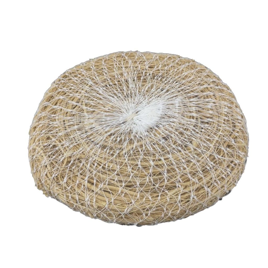 Natural Vetiver Bath Scrub (Pack of 2) Fragrant Skin Friendly Khus Ramacham Chrysopogon Zizanioides 4x1 Inch Eco Friendly Bio Degradable view 2