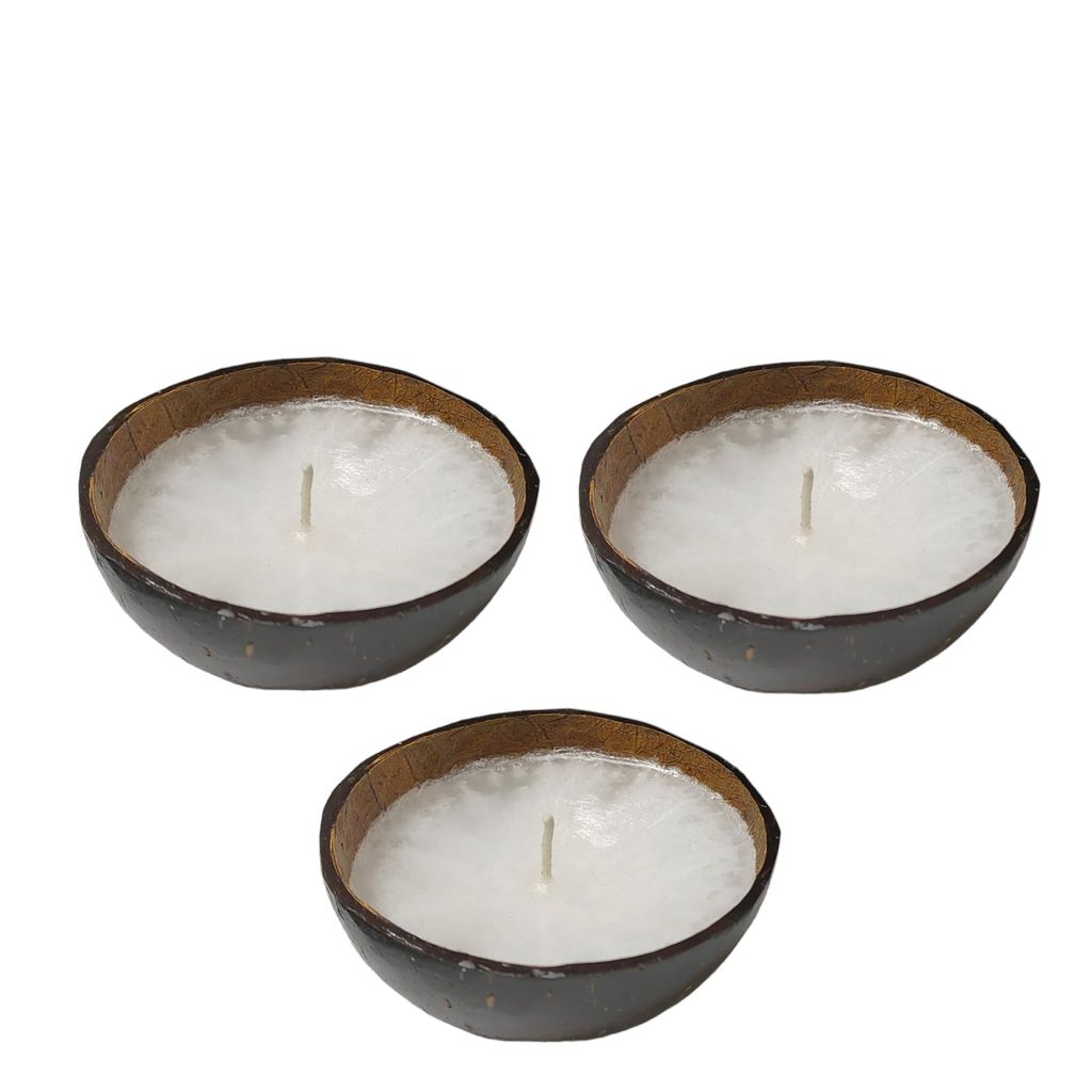 Coconut Shell Candle 150 g / Tea Light view 2