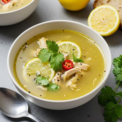 Chicken Lemon Coriander Soup