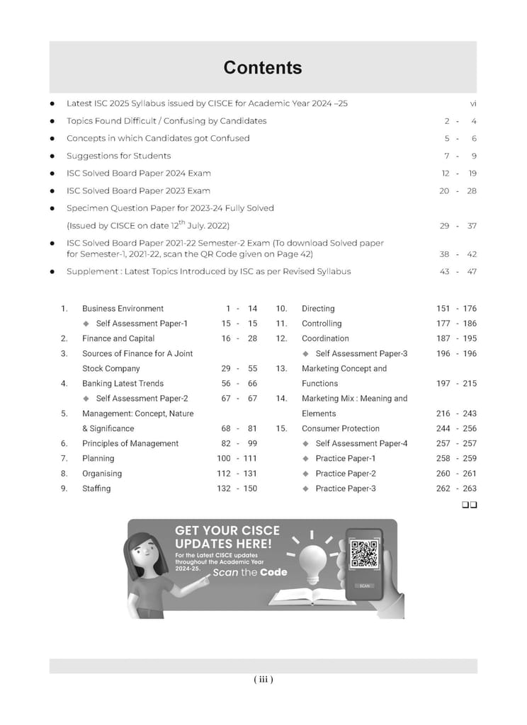 Oswaal ISC Question Bank Class 12 Commerce | Chapterwise and Topicwise | Solved Papers | For Board Exams 2025 Oswaal Editorial Board view 2
