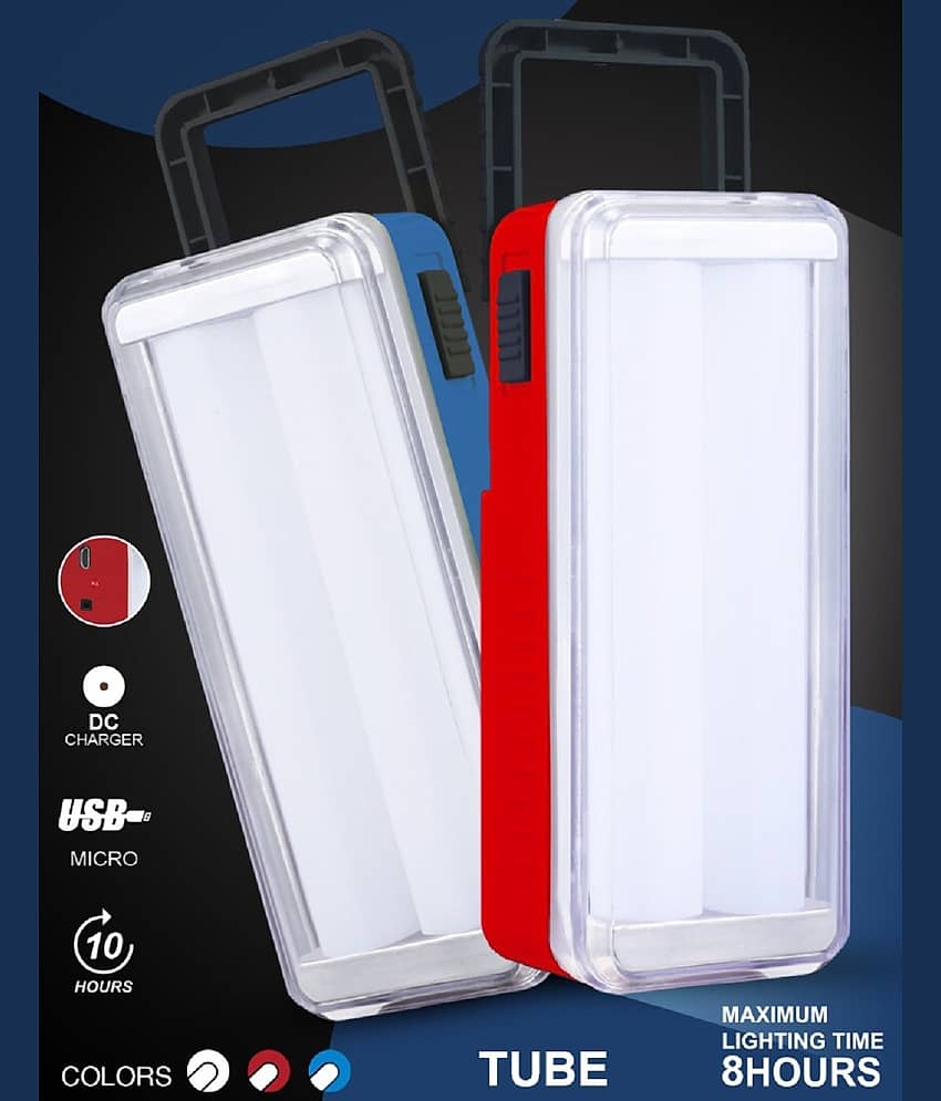 IDOLESHOP - 25W Multicolor Emergency Light ( Pack of 1 ) view 2